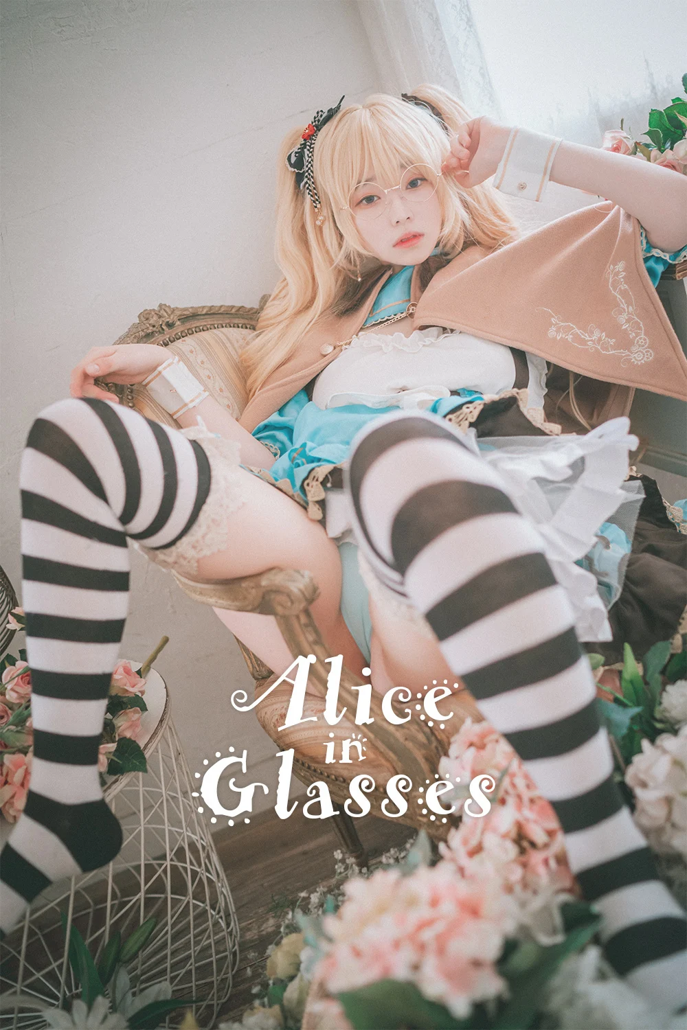 [DJAWA] Bambi (밤비) – Vol.11 – Alice in Glasses [49P-629M]-色懒妙妙窝