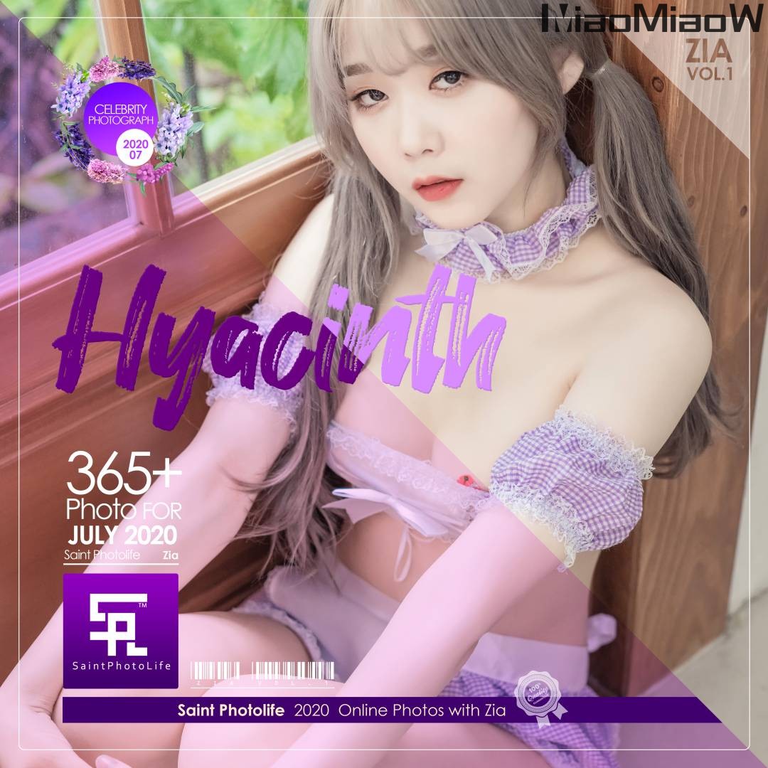[SAINT Photolife] Zia (지아) – Vol.01 Hyacinth [76P-476MB]-色懒妙妙窝
